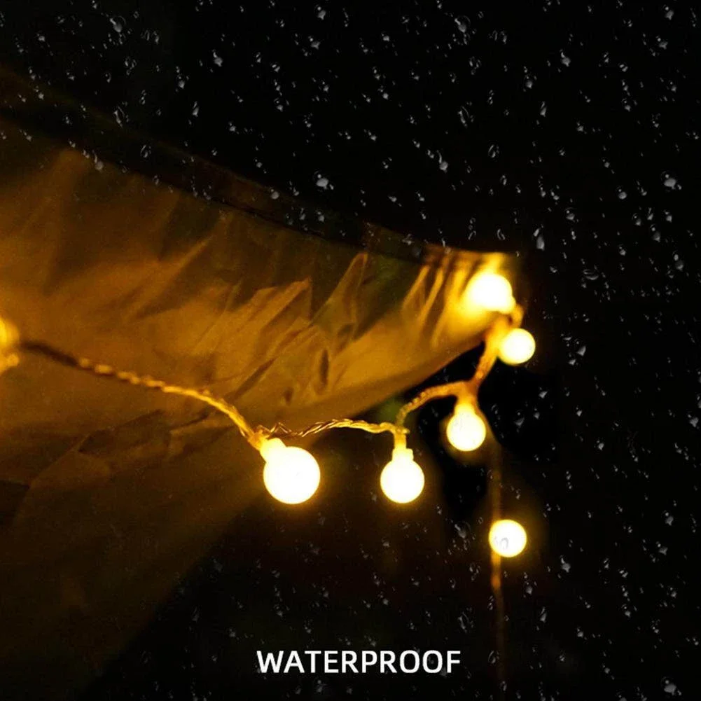 10M USB/Battery Power Ball LED String Lights Garland Lights Outdoor Lamp Wedding Garden Fairy Lights Christmas Decoration