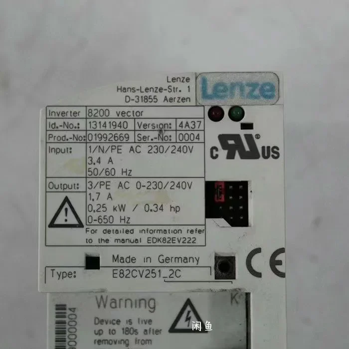 For E82CV251-2C 8200 Vector Inverter Drive for Lenze