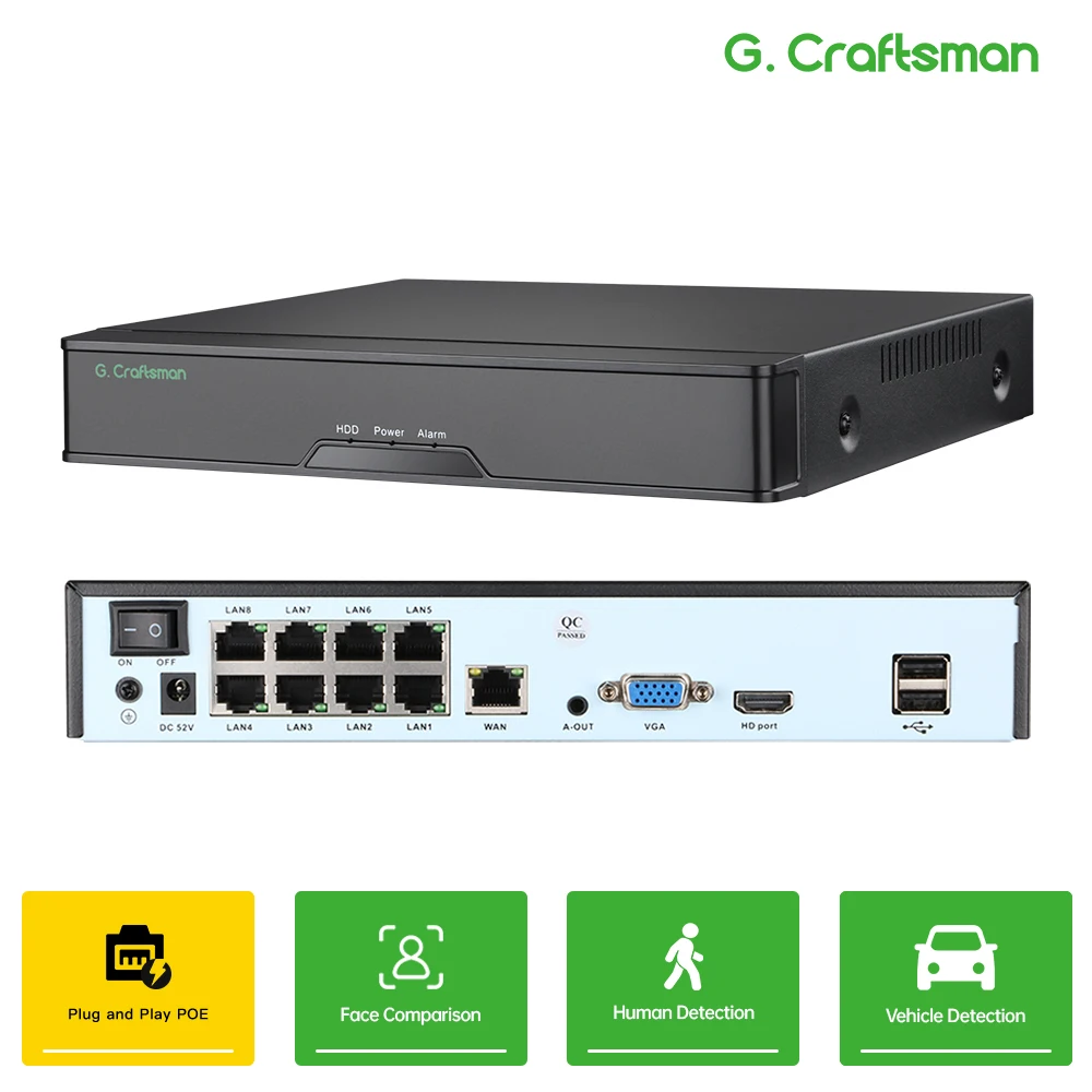 C-R,8CH Poe Network…