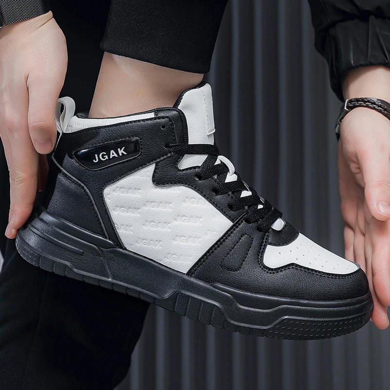 أحذية رياضية وترفيهية، أحذية رجالية، أحذية ماراثون كبيرة الحجم مبطنة بالهواء، مطاط منسوج لجميع المواسم، مقاومة للاهتراء، مضادة