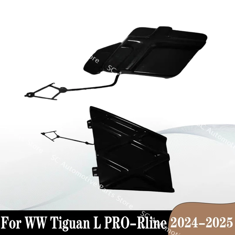 

Front Rear Bumper Tow Hook Cover For VW Tiguan L PRO-Rline 2024-2025 Bumper Tow Hook Cap Eye Cove 57G807441A041 57G807241B