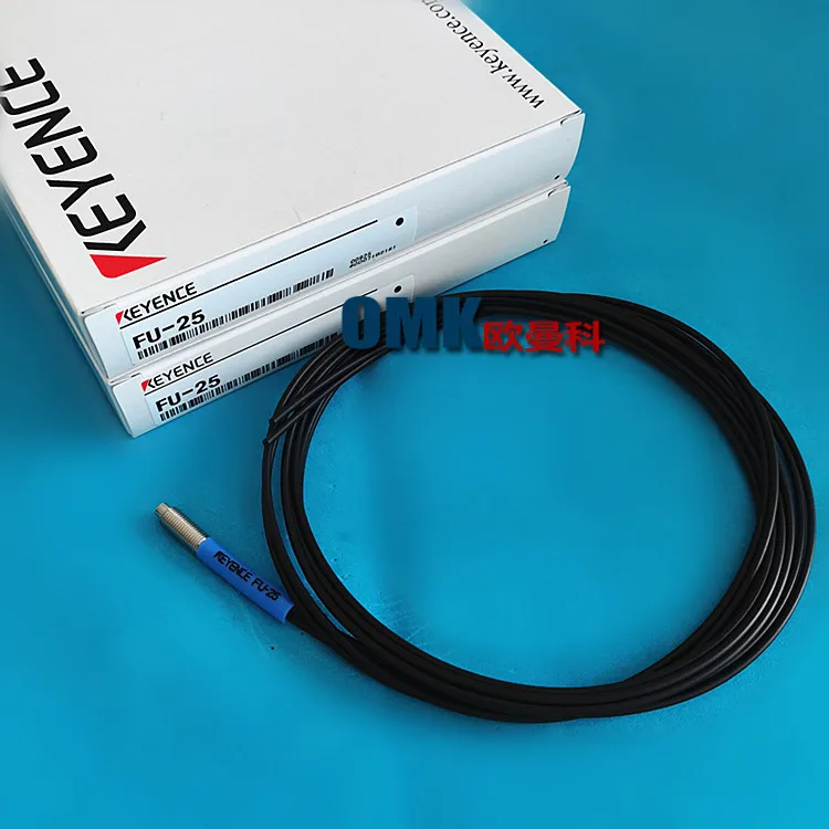 

Reseller KEYENCE Coaxial Reflection FU-25 Fiber Optic Sensor M6 Diameter Detection 0.005 Mm Gold Wire * 2