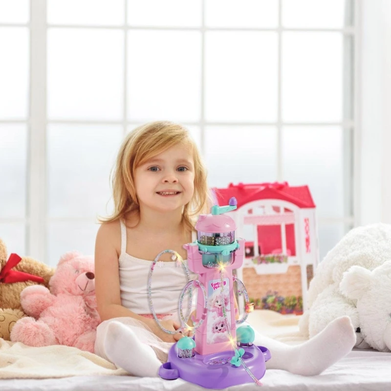 الأطفال التعليمية عدة أشغال يدوية الإبداعية سوار ماكينة لعبة المجوهرات الحرفية النشاط لنشاط عيد ميلاد الأسرة 15UB #2