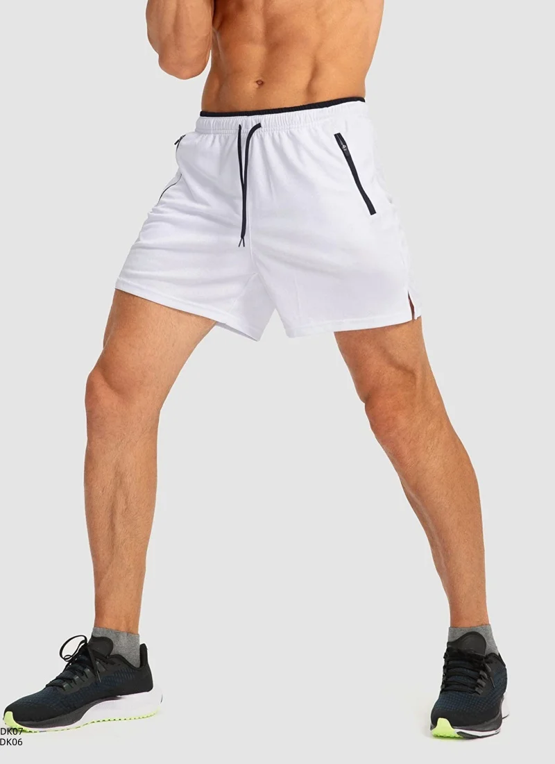 3XL سريعة الجافة الركض اللياقة البدنية السراويل للرجال الصيف الرياضة تنفس رقيقة الشاطئ السراويل القصيرة قيعان الجري خفيفة الوزن