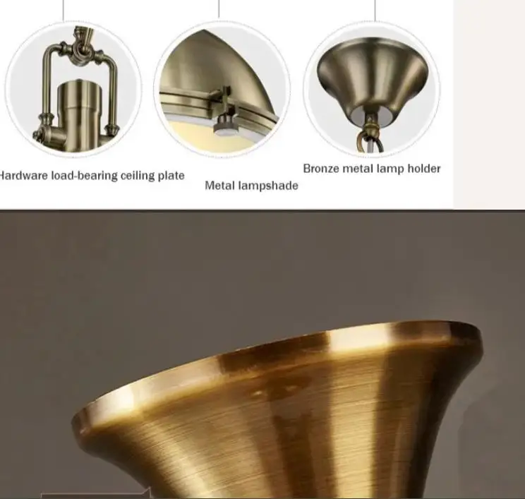 

Loft retro industrial wind lighting Robles Iron Pendant Lamp creative personality bar bar bar restaurant Chandelier