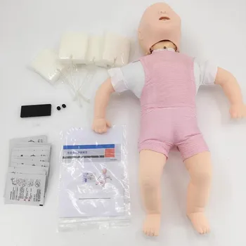 CPR 마니킨 의료 교육 도구, 아기 경색 모델, 유아 기도 폐쇄 훈련 마니킨