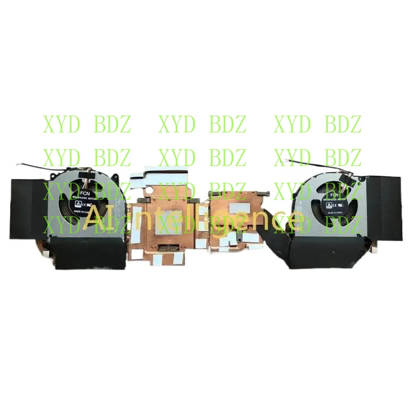 

Оригинал для CLEVO PC70DN2 FMKL FMKK CPU + GPU ОХЛАЖДАЮЩИЙ ВЕНТИЛЯТОР Радиатор 6-31-PC70N-104 CDB