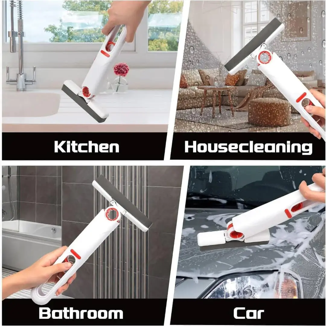 Powerful Squeeze Mini Mop Folding Home Cleaning Mops With Sponge Self-squeezing Floor Washing Mops Desk Window Car Clean Tools