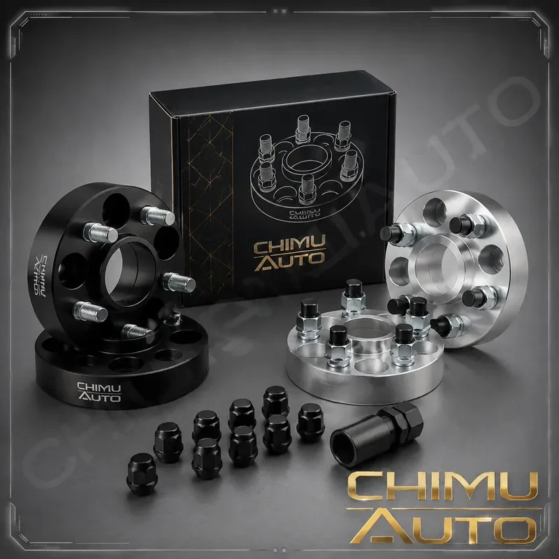 【CHIMU AUTO】 For Nissan Tiida Sylphy Bluebird Livina NV200 Sunny Forged Wheel Spacer Adapter 4-Lug Hubcentric 6061-T6 Kit