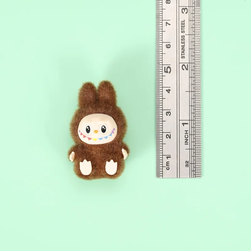 Série labubu dos desenhos animados mini reunindo requintado bonito boneca presente diy pingente acessórios decoração brinquedos kawaii presente