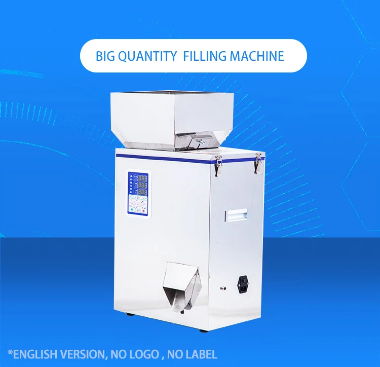 F-500 Big Quantitation 10-500g Powder Filling Machine Semi Automatic
