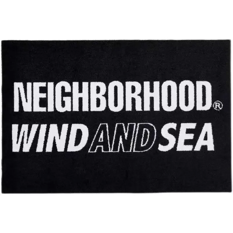 NEIGHBORHOOD NBHD SEA Nikko Trend Carpet Silk Ring Entry Door Mat Non-slip Entry Door Mat