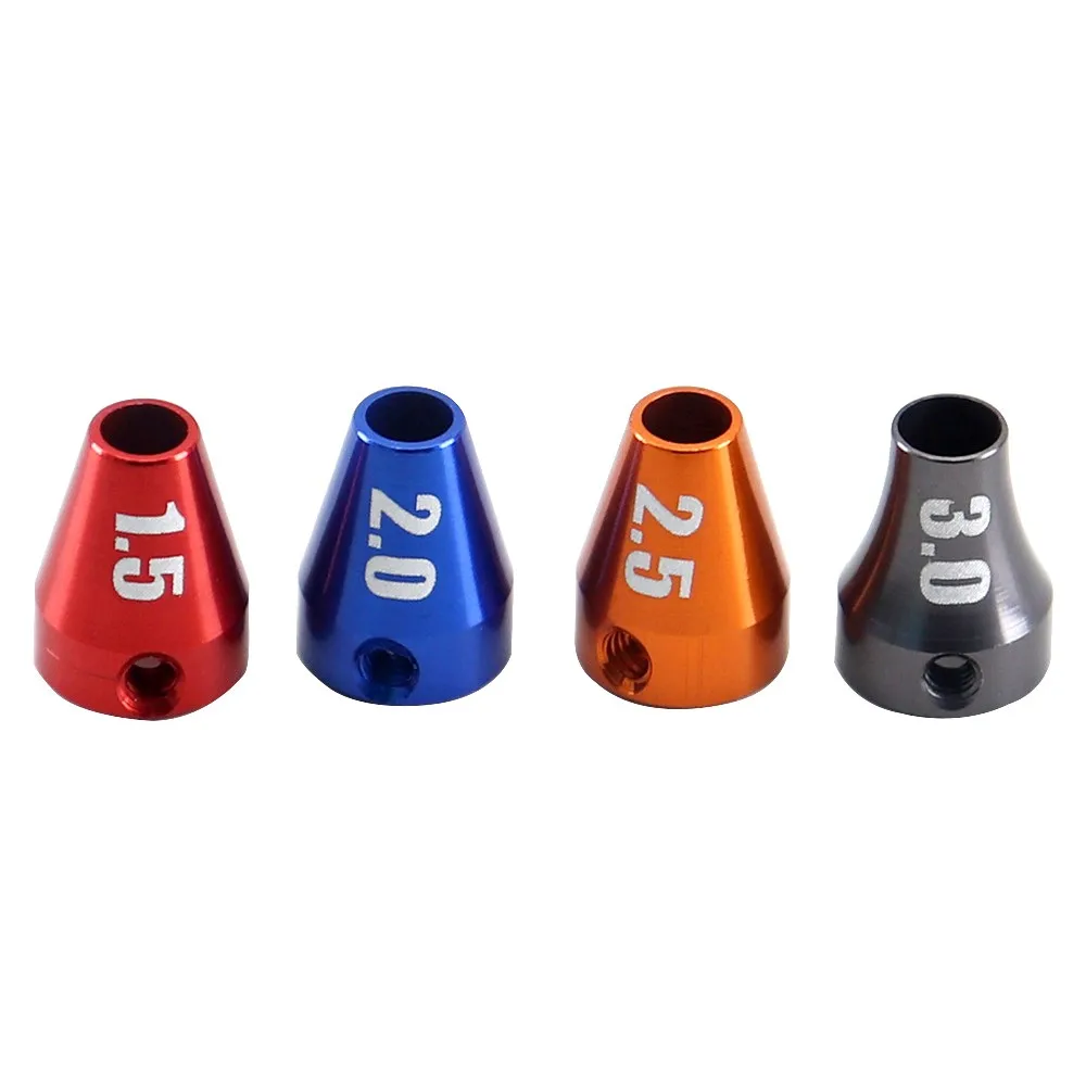 RC Hex Driver Set 4pcs 1.5mm/2mm/2.5mm/3mm Steel Screwdriver Tool with Hex Wrench Collar Set for RC Helicopter Car Drone Boat