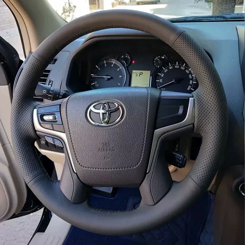 

Специальные чехлы на руль, сшитые вручную для Crown Prado и Land Cruiser 2015-2019 гг.