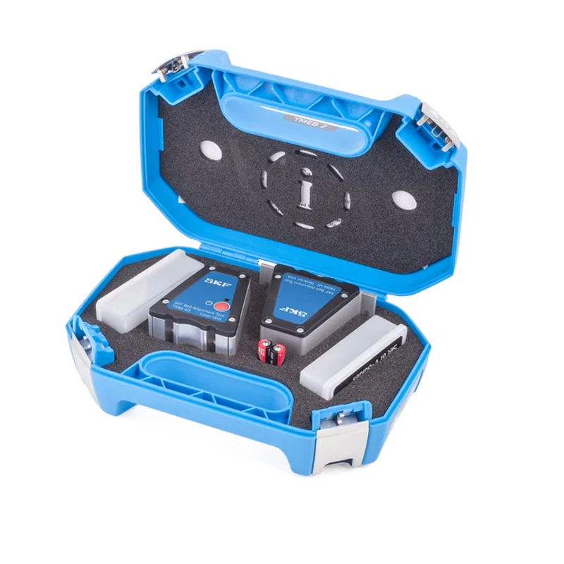 SKF TKBA 40 Blue Belt Pulley Alignment Tool IP55 Protection 0.01 Accuracy 3m Laser Line 1-Year Strong Magnets Testing Equipment