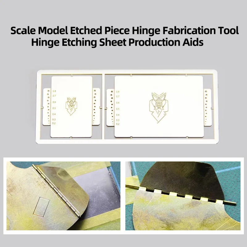 Scale Model Etched Piece Hinge Fabrication Tool Hinge Etching Sheet Production Aids