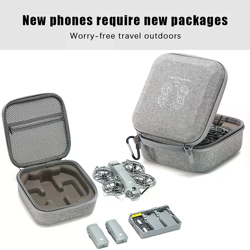 Carrying Shockproof Case For More Combo Kit Case Portable Storage Bag For Drone Remote Accessories