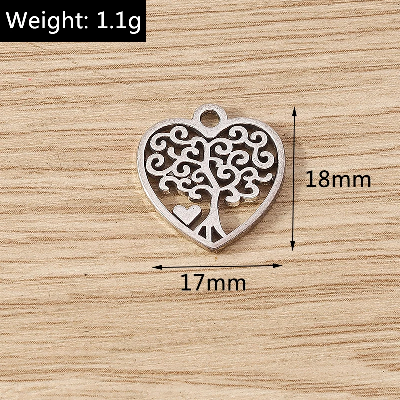 20 stücke 14x16mm niedlichen Gold Silber Farbe Legierung Liebe Herz Charms Anhänger für Schmuck Herstellung Ohrringe Halsketten Armbänder DIY Geschenke – Detail 26