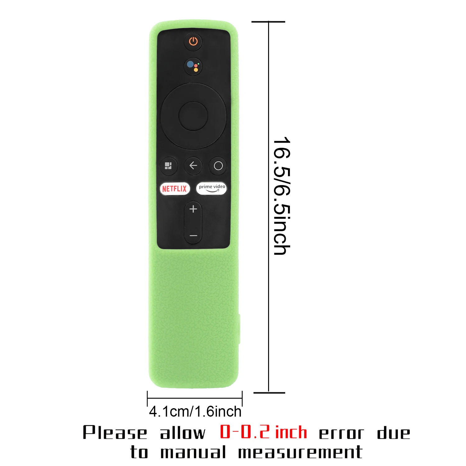 Protective Silicone Remote Case Fit for Xiaomi TV Stick XMRM-M2 1080P Box Remote Control With Washable Shockproof Skin-Friendly