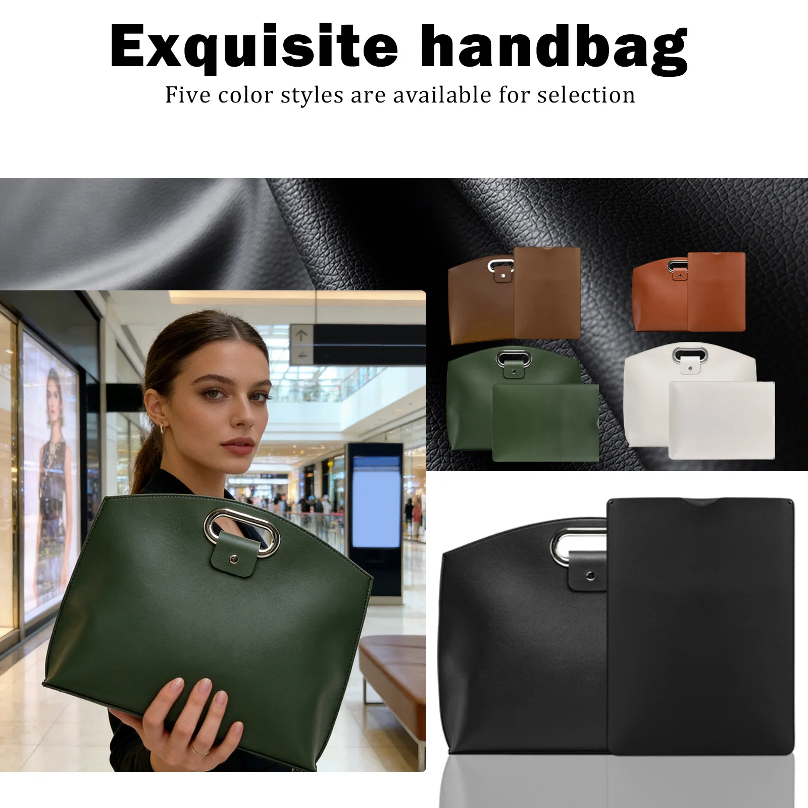 Fashion Solid Color Laptop Bag Adults Laptop Tote Bag Men Women Notebook Pouch Briefcases Portable Handbag For Work Travel