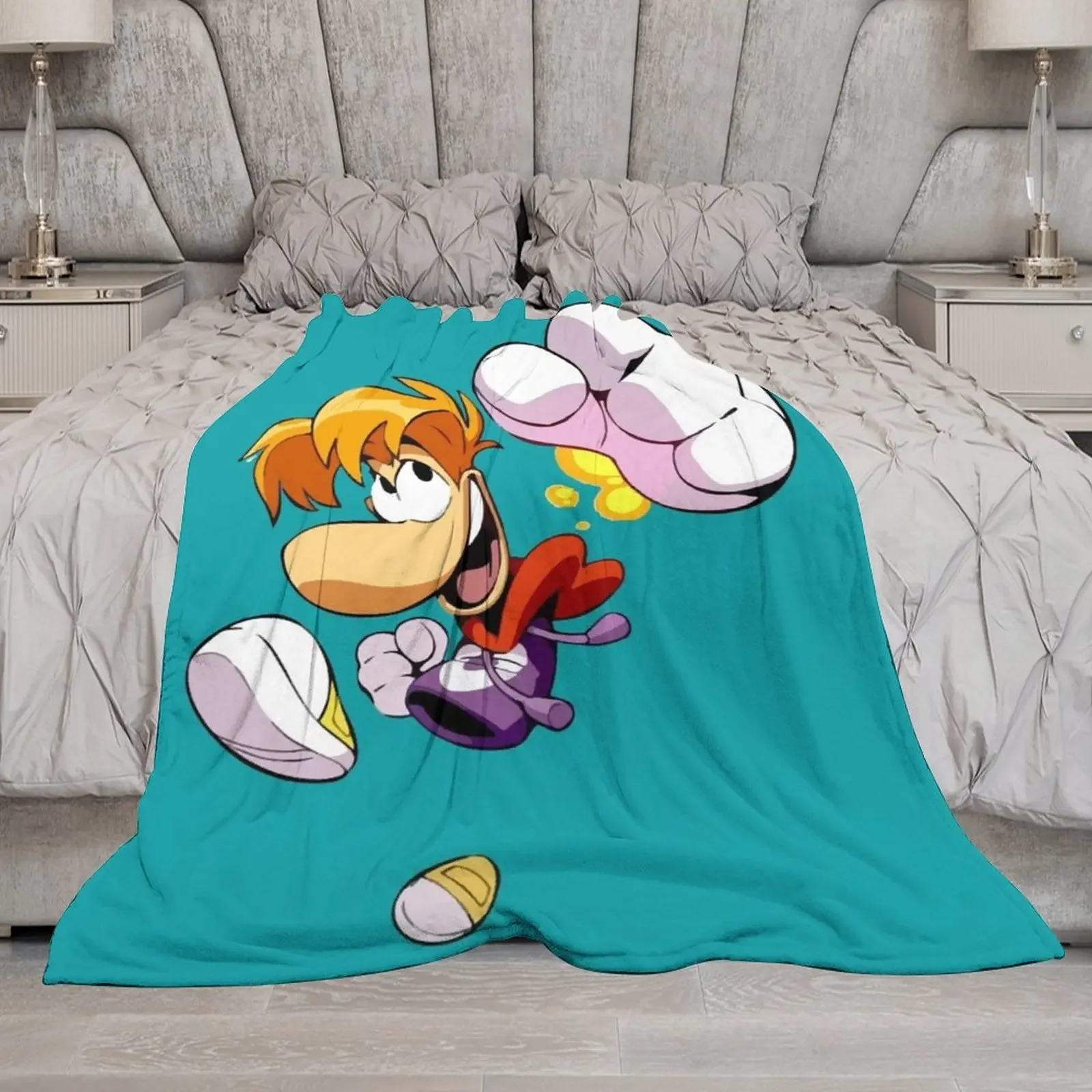 بطانية رايمان رمي قبضة للأطفال ، بطانية كبيرة #3