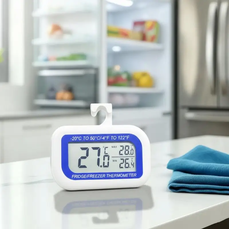 Hot Sale Waterproof Max Min Record Digital  With Magnet Hook For Refrigerator Freezer Kitchen Restaurant Application