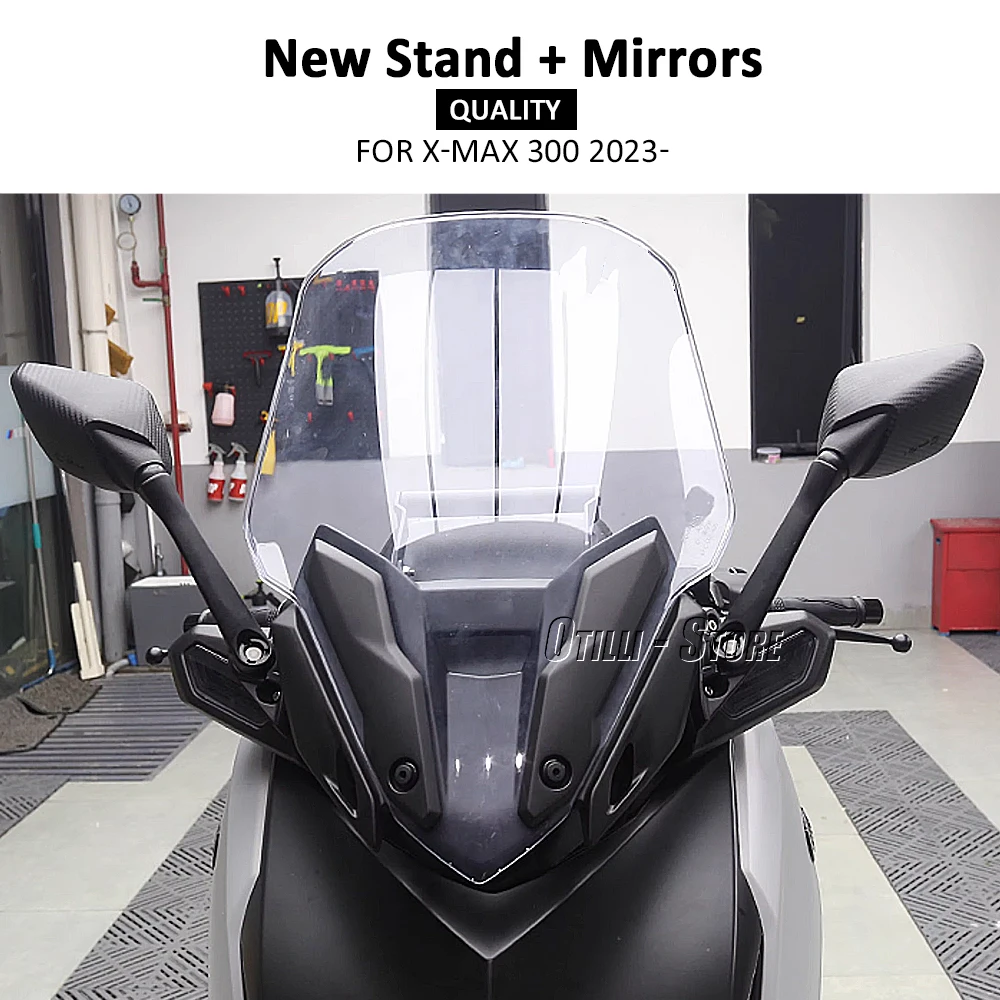 New 22mm Bracket Rearview Mirrors Stand GPS Navigation Phone Holder Motorcycle For YAMAHA X-MAX 300 XMAX 300 XMAX300 2023