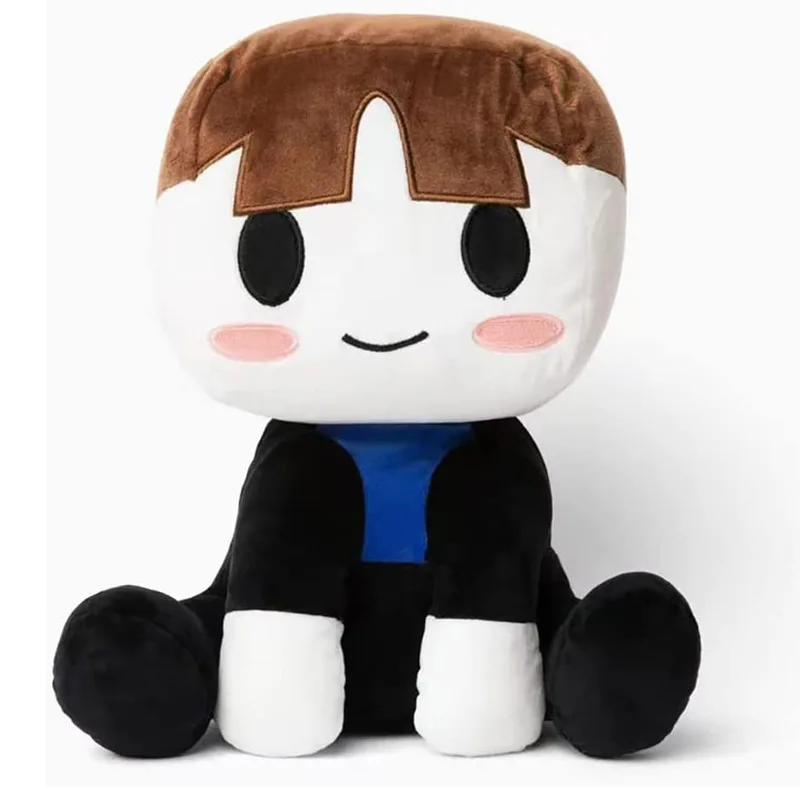 دمية قطيفة منتج جديد Blox Buddies ألعاب من نسيج مخملي لعبة فتاة لحم الخنزير المقدد دمية محيطية تمنح المشجعين هدايا الأطفال #3