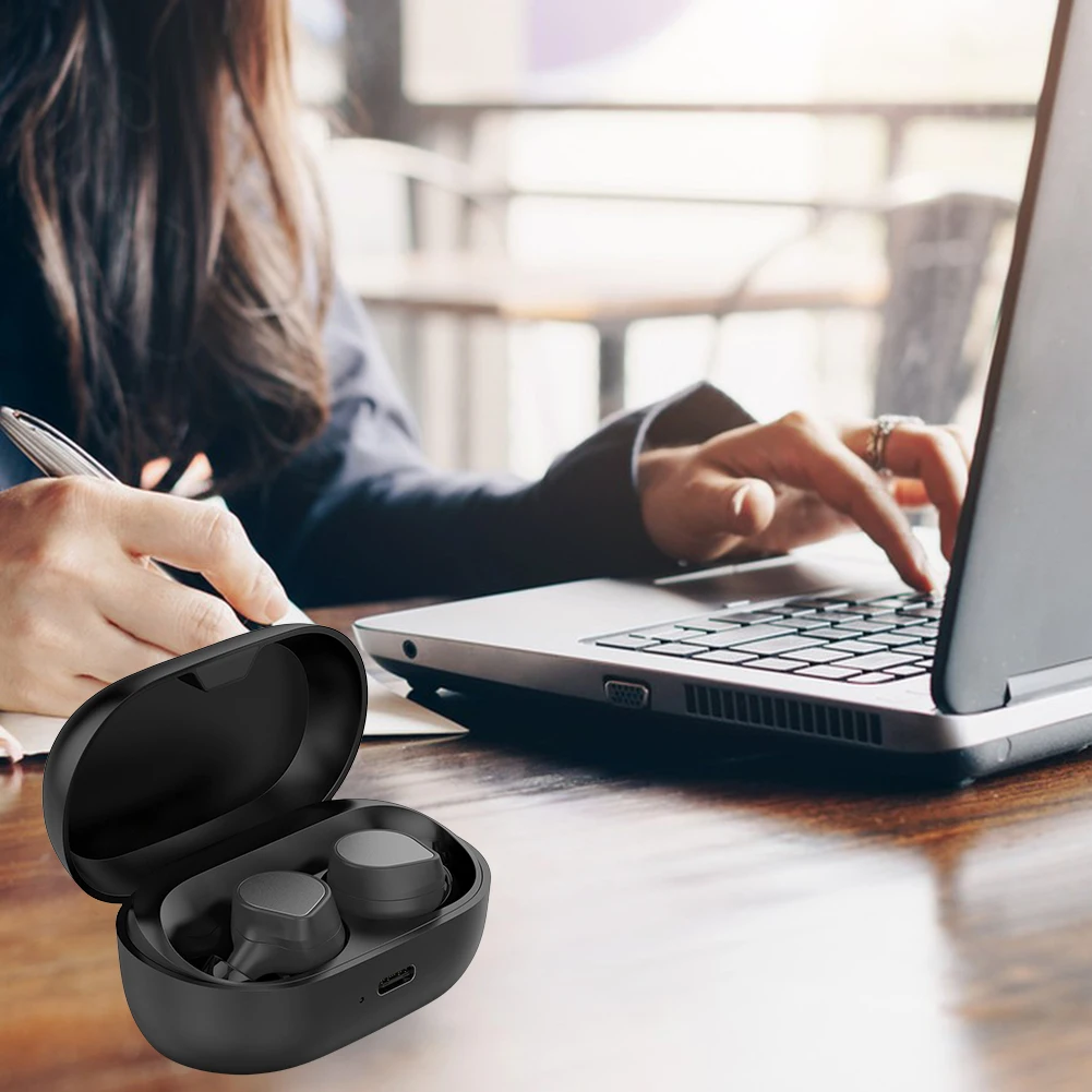 Custodia di ricarica compatta e Lite per cuffie wireless Jabra Elite 7 Pro con ricarica rapida di tipo C e batteria a lunga durata