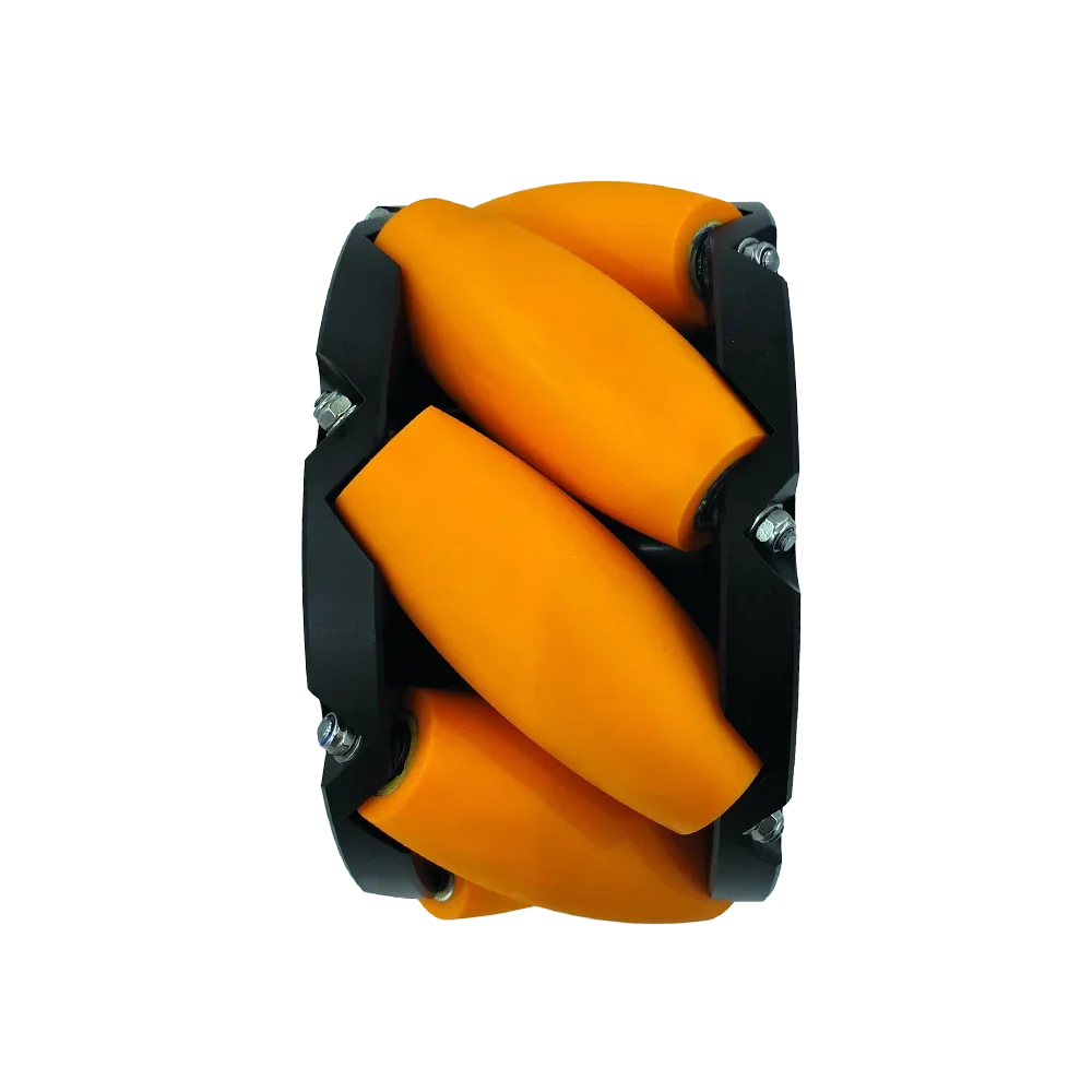 Roulette Mecanum omnidirectionnelle personnalisable, 305mm, 12 pouces, Rotation à 360 degrés