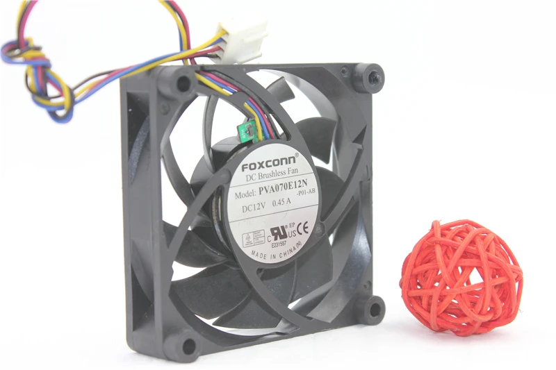 

Вентилятор PVA070E12N 12В 0.45А 7СМ 7015 для процессоров AMD, 4-проводной