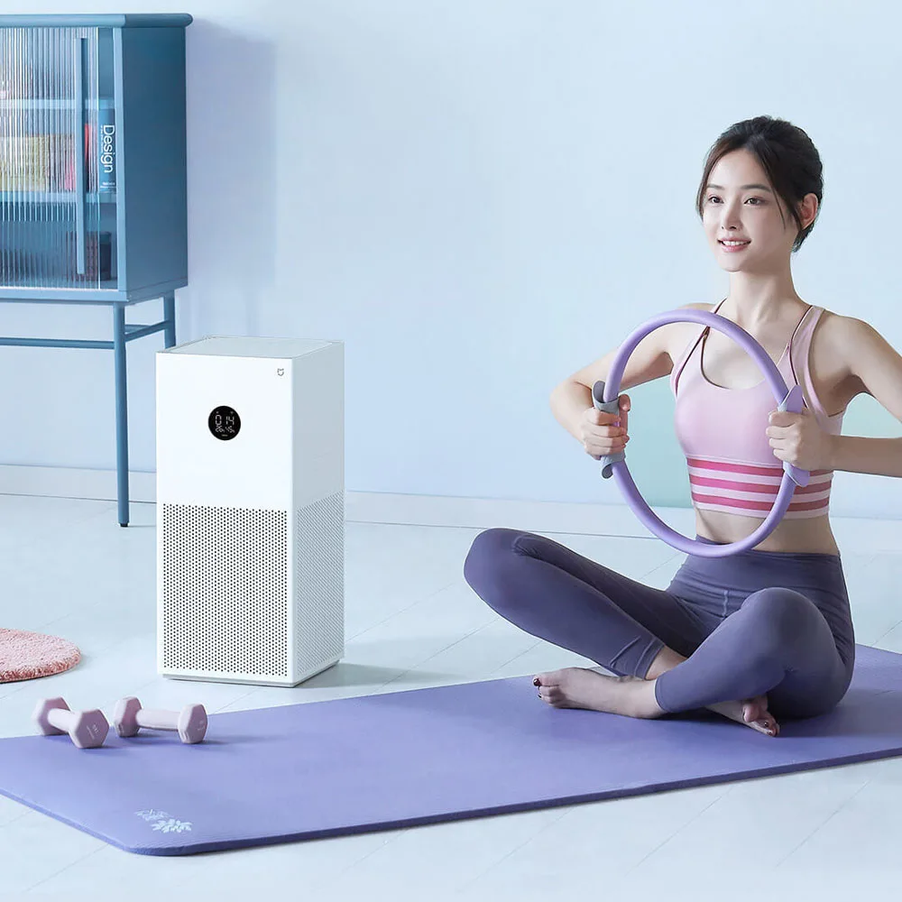 XIAOMI MIJIA Air Purifier 4 Lite 99.99% Antibacterial Rate LED Display Quadruple Purification Aldehyde Removal Home Air Ionizer