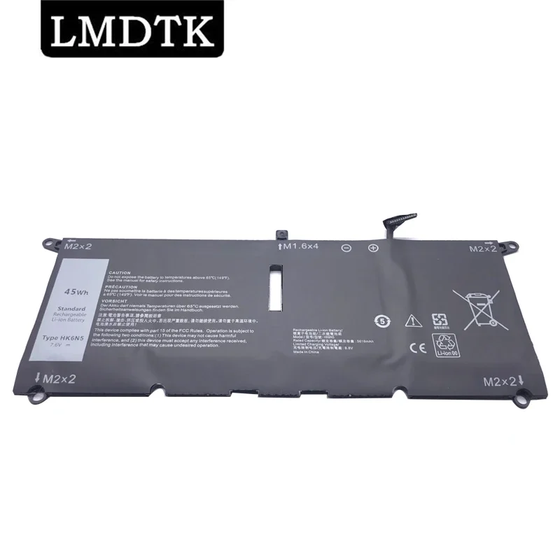 

LMDTK Новый HK6N5 Аккумулятор для ноутбука DELL Inspiron 13-5390 XPS 13 9370 9380 P82G DXGH8 7,6 V 45WH