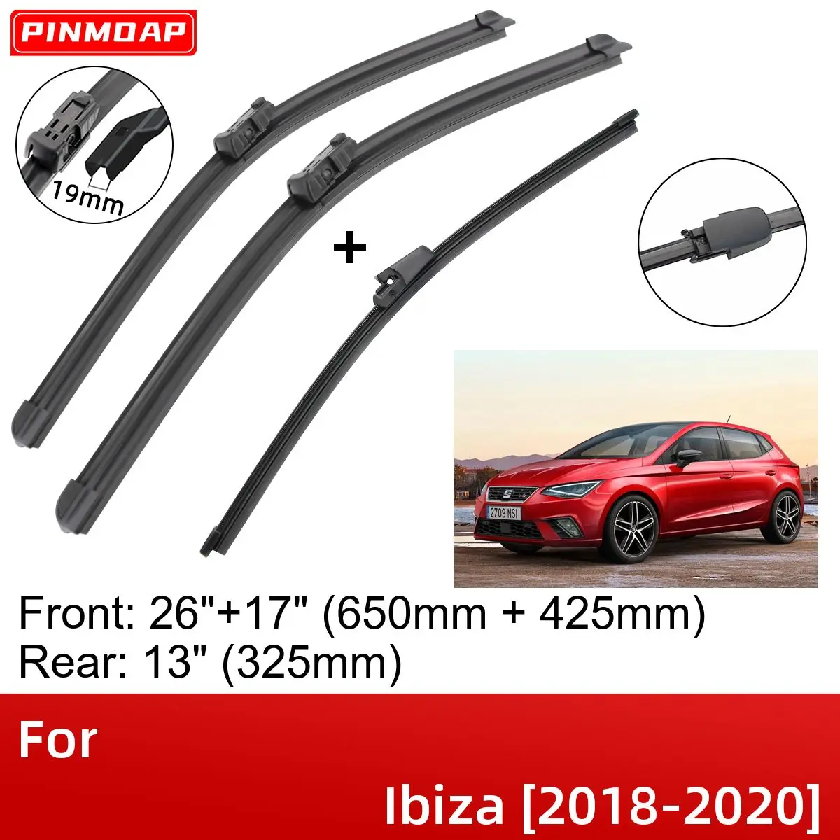 For Seat Ibiza 2018-2020 26