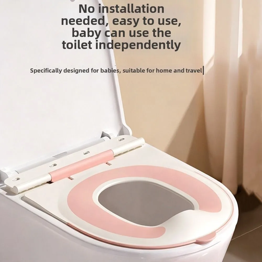 Splash-proof Baby Potty Seat Universal Nonslip Children Potty Chair Pad Suction Cup Fixation Waterproof