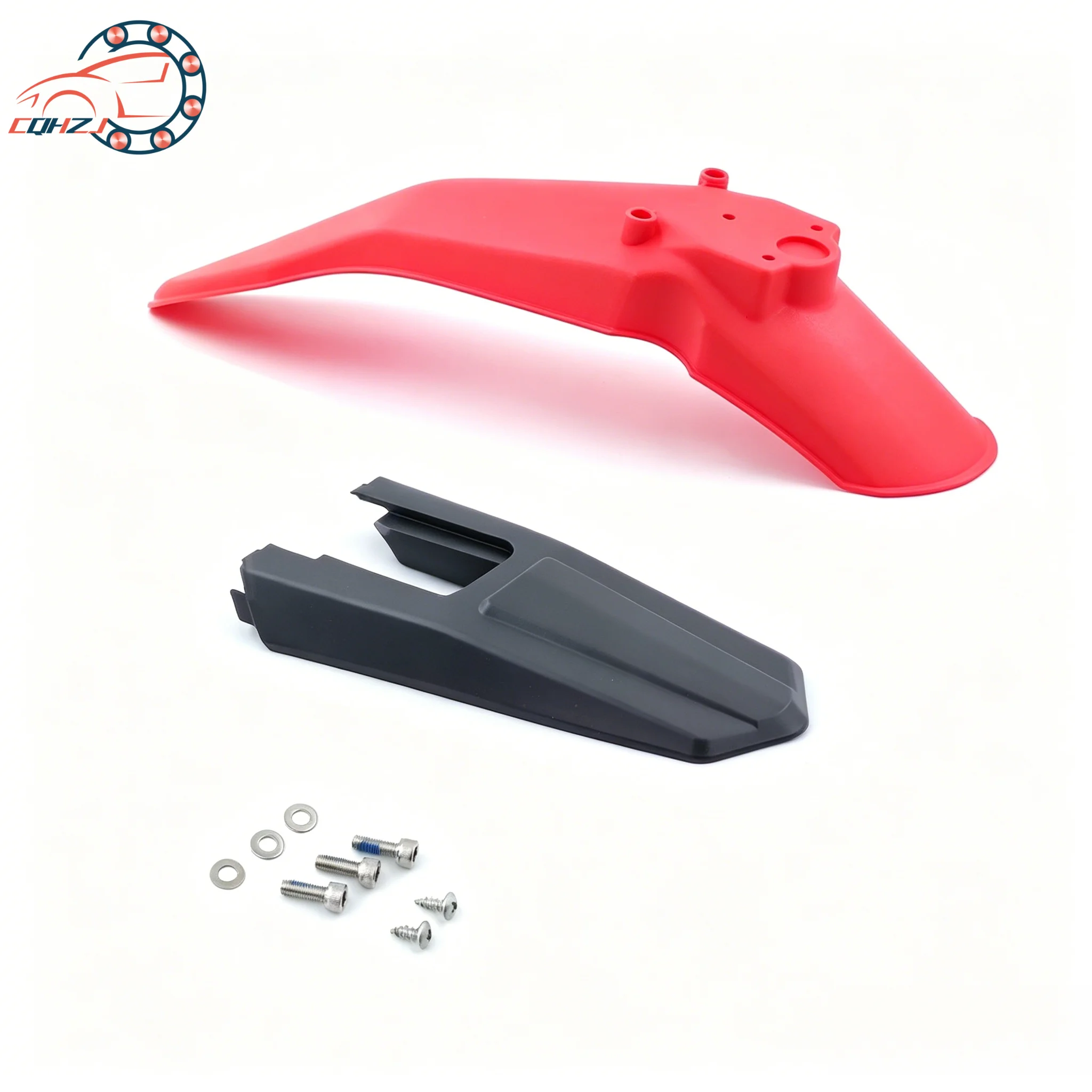 CQHZJ Electric Motor Bike  Accessories Front Rear Fender Mudguard For Yozma IN 10 Electric Dirt Bike Front Rear Fender