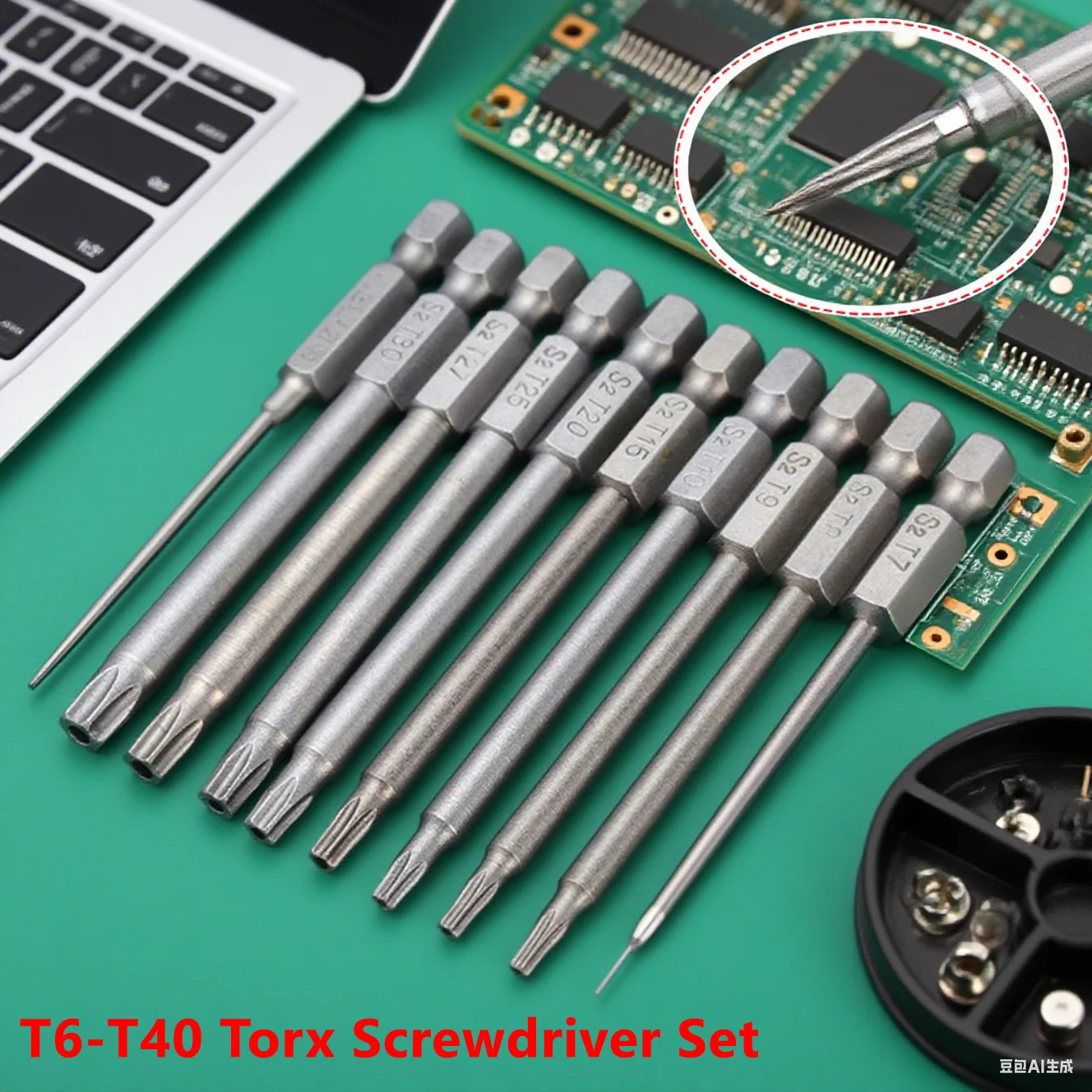 1/4" Hex Bits Drive…