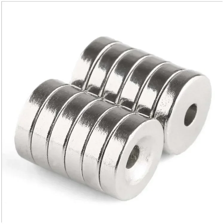 1/2/5/10/15/20pcs 30x4-5mm Countersunk Neodymium Magnet Hole 5mm Permanent NdFeB Magnetic 30*4-5mm Disc Magnet 30x4-5mm