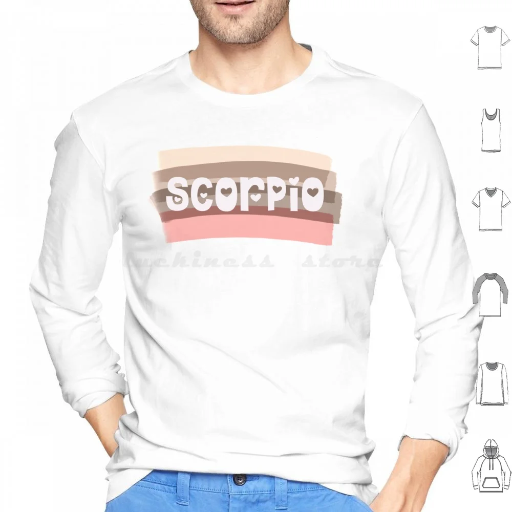 Scorpio Hoodies Long Sleeve Zodiac Scorpio Stars Cute Horoscope Zodiac Signs Cheap Free Pinterest Birthday Scorpio