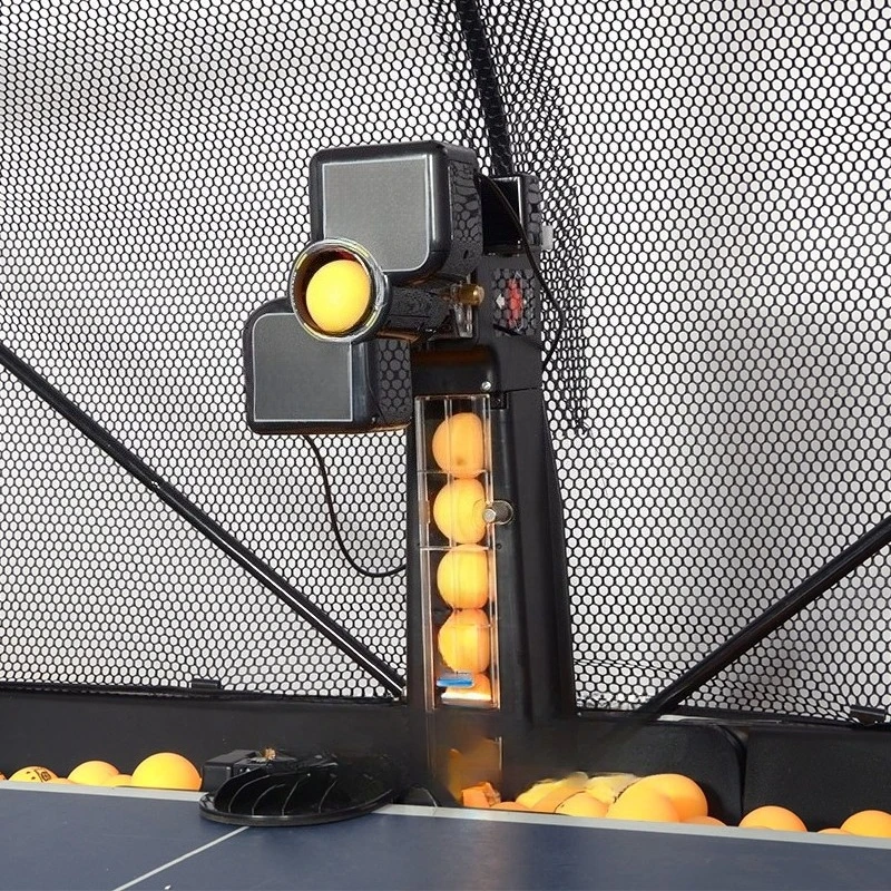 مدرب بينج بونج قابل للبرمجة تلقائيًا بالكامل، آلة تقديم تنس الطاولة الروبوتية JA-T