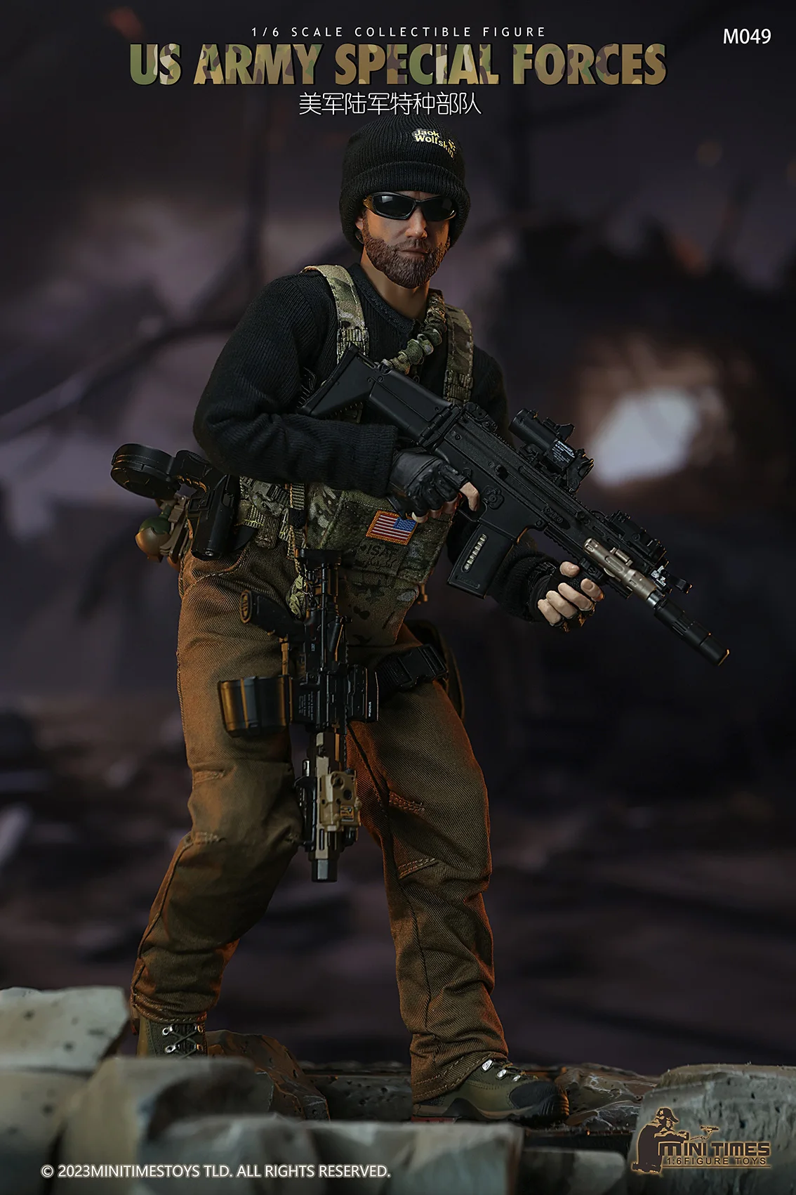 ViiKONDO M049 Mintimes 1/6 مقياس تحصيل العمل العسكري نموذج لجسم القوات الخاصة للجيش الأمريكي مجموعة كاملة 12 بوصة لعبة الجندي #3