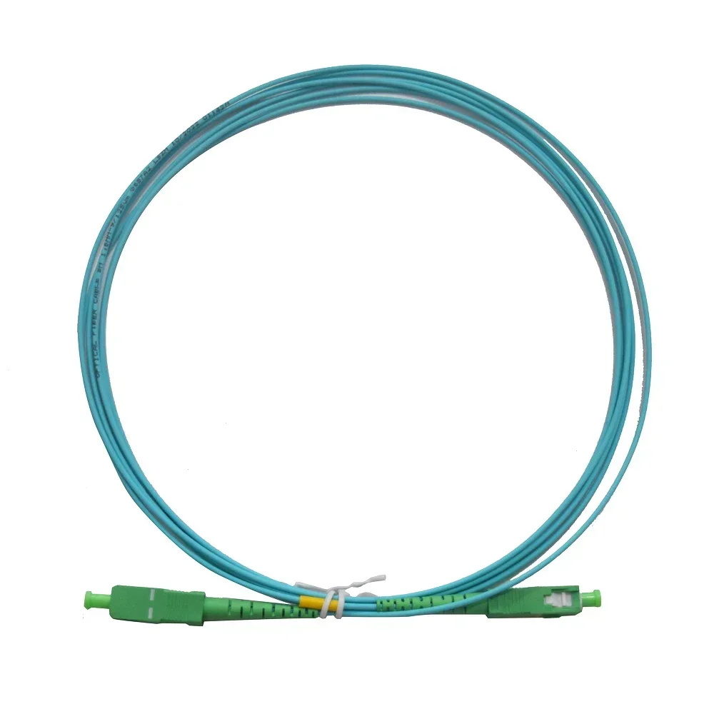 1000pcs/lot Fiber Optical Patch Cords Cables SC/APC-SC/APC SM SX 1.6mm G657A2 3 meters or 3.5 meters factory price