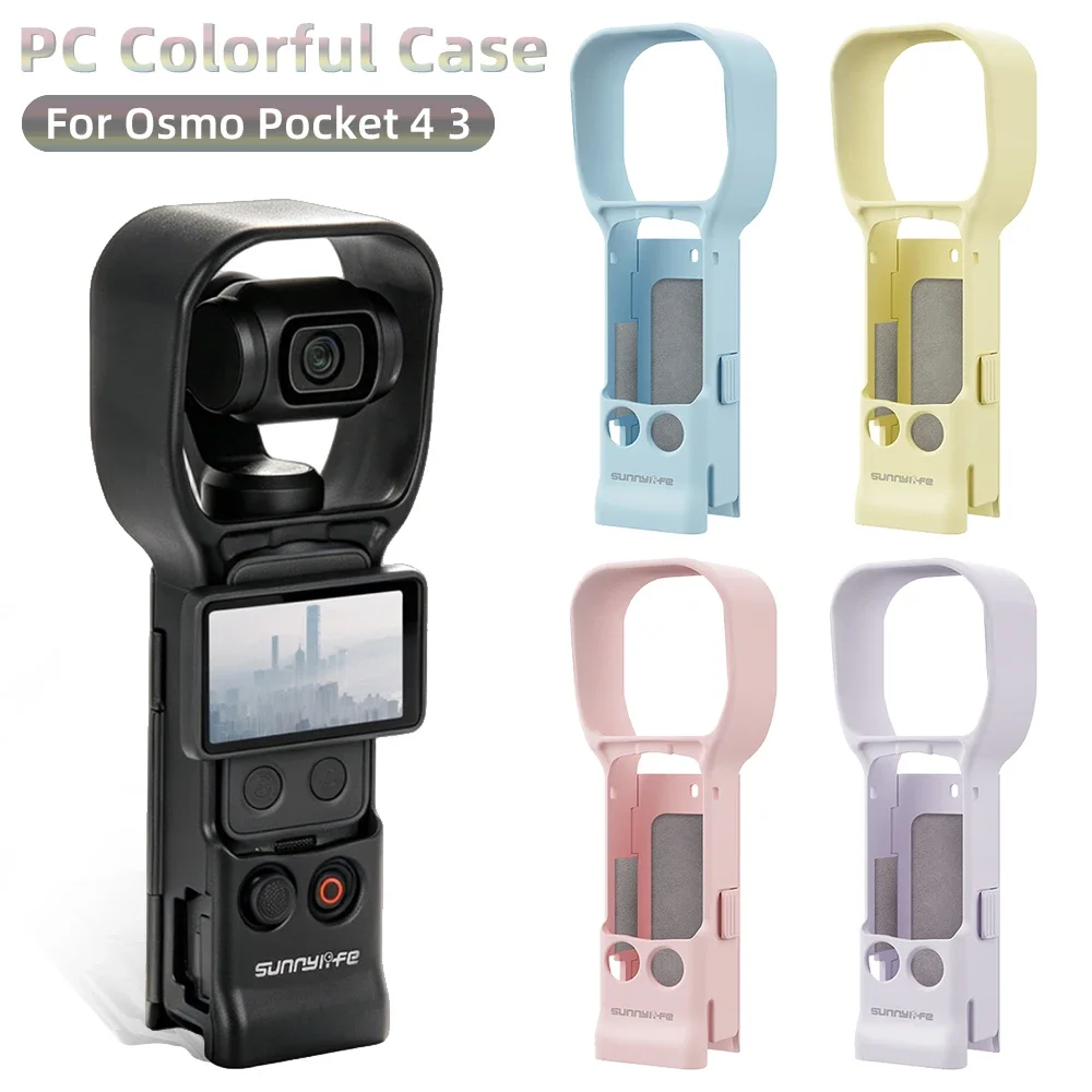 

Silicone Case for DJI OSMO Pocket 4 Anti-Scratch Protective Cover Screen Lens Cap Protector for Pocket4 Fixed Base Accessories