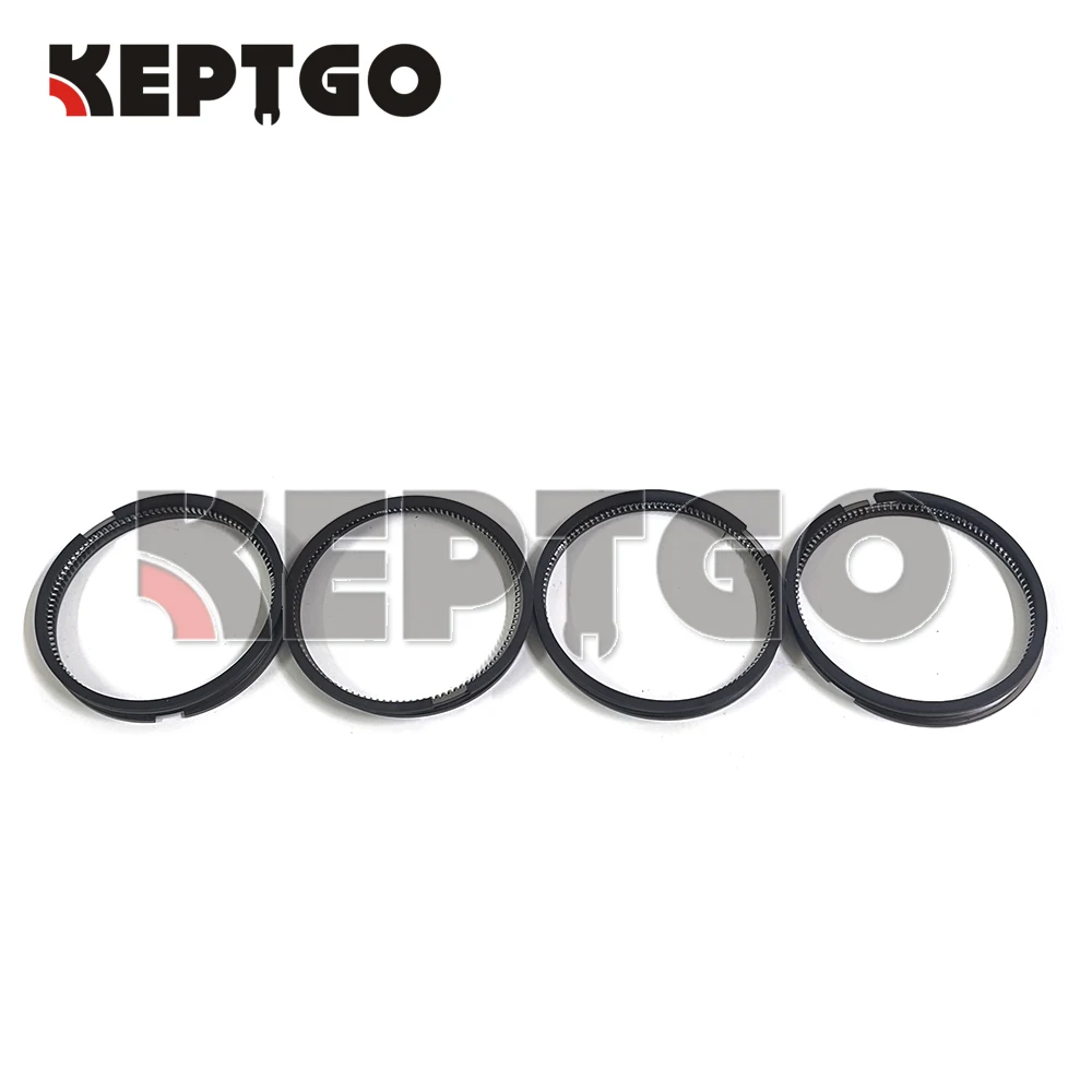 New 4 Sets V2003 V2003T V2003E  STD Piston Ring For Kubota Engine Excavator 1A024-21050