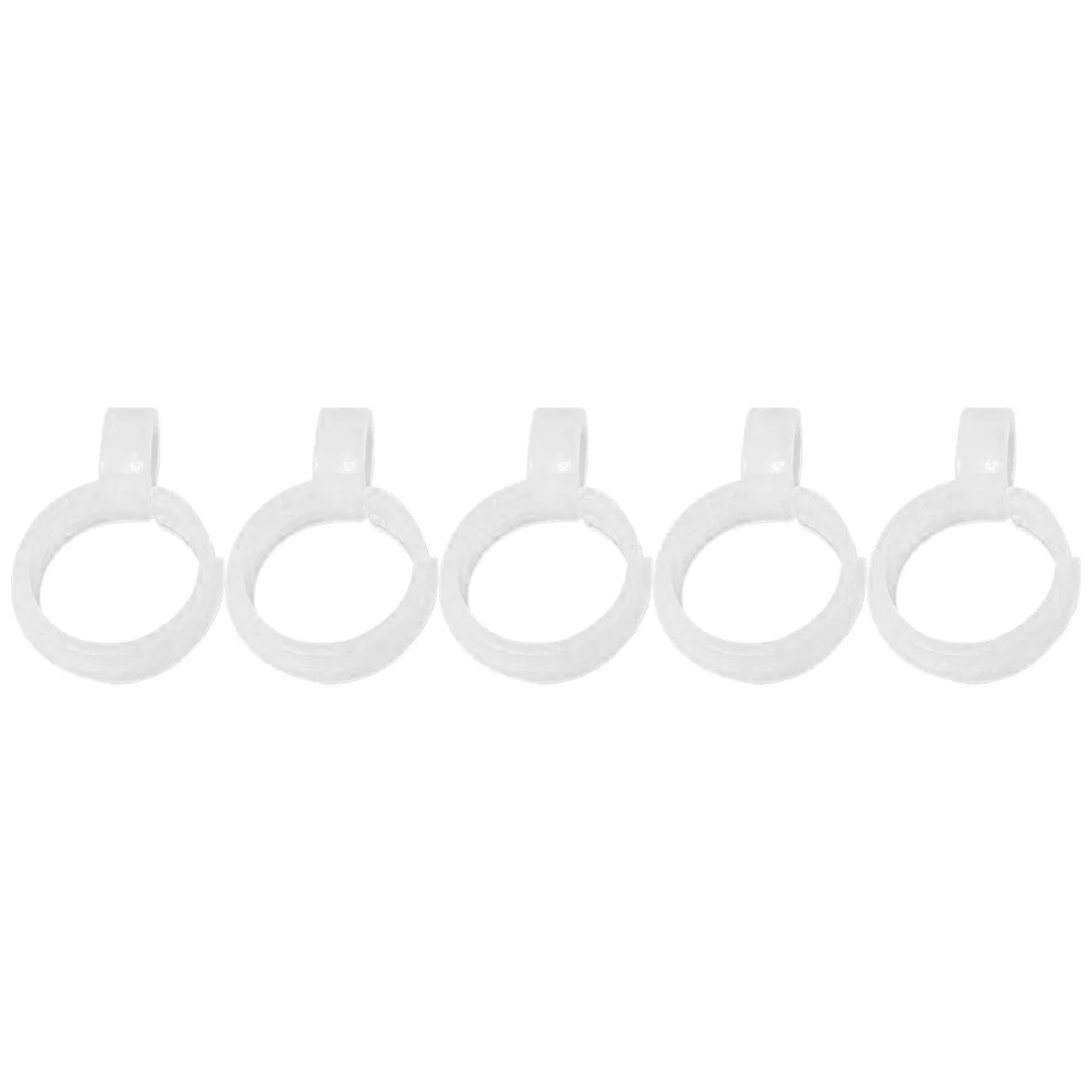 5 قطعة مشبك لفة عبر الابره تصميم مدمج خفيف الوزن لسهولة الحمل والتخزين عبر غرزة لفة كليب خياطة مشبك قماش #4