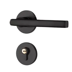 Baño Moderno Seguro Cerradura De Manija De Puerta Interior Con Llave Fácil De Instalar Adecuado Para El Hogar Y La Oficina
