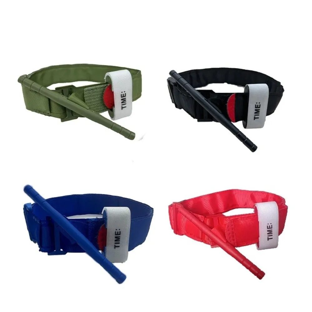 Colorful Outdoor Tourniquet Handle Emergency Equipment Hemostatic Band Single Handed Operation Outdoor Survival Gear