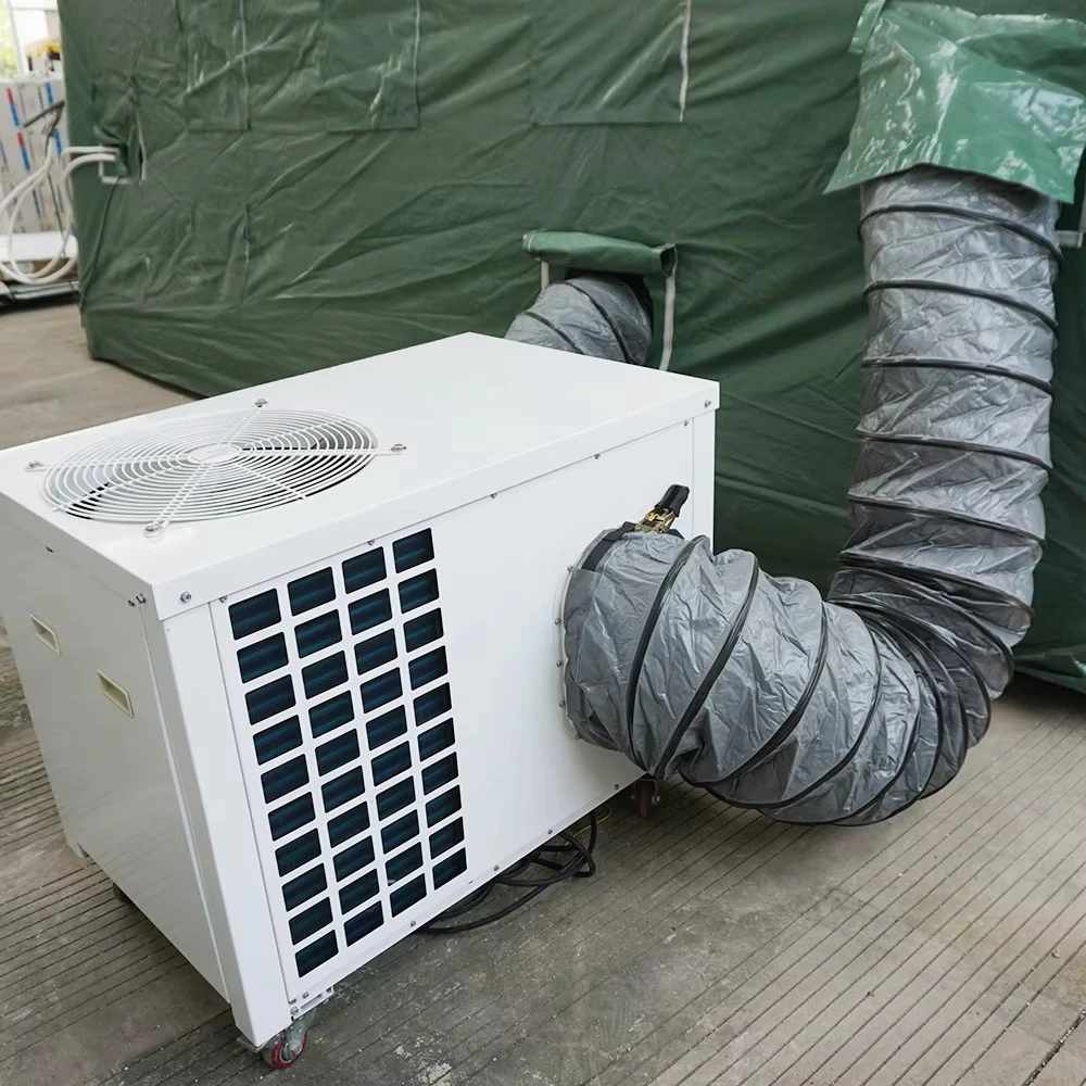 No Need Installation Portable Tent air Conditioner 2Tr 3Tr 4Tr 5Tr 8Tr 10Tr 17Tr 24Tr with Flexible Duct to Cool Strong Airflow