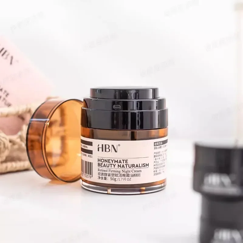 HBN Retinol Night Cream 50g Face Cream Early C Night A Hydrating Moisturising Firming Anti-wrinkle FaceCare Rare Beauty Skincare