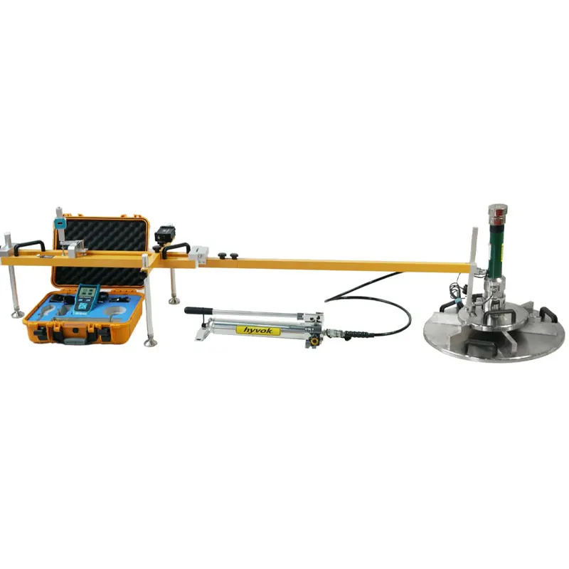 TJ - E600 Static Deformation Modulus Tester Ev2 Plate Load Test Equipment /Soil Deformation Modulus Testing Machine